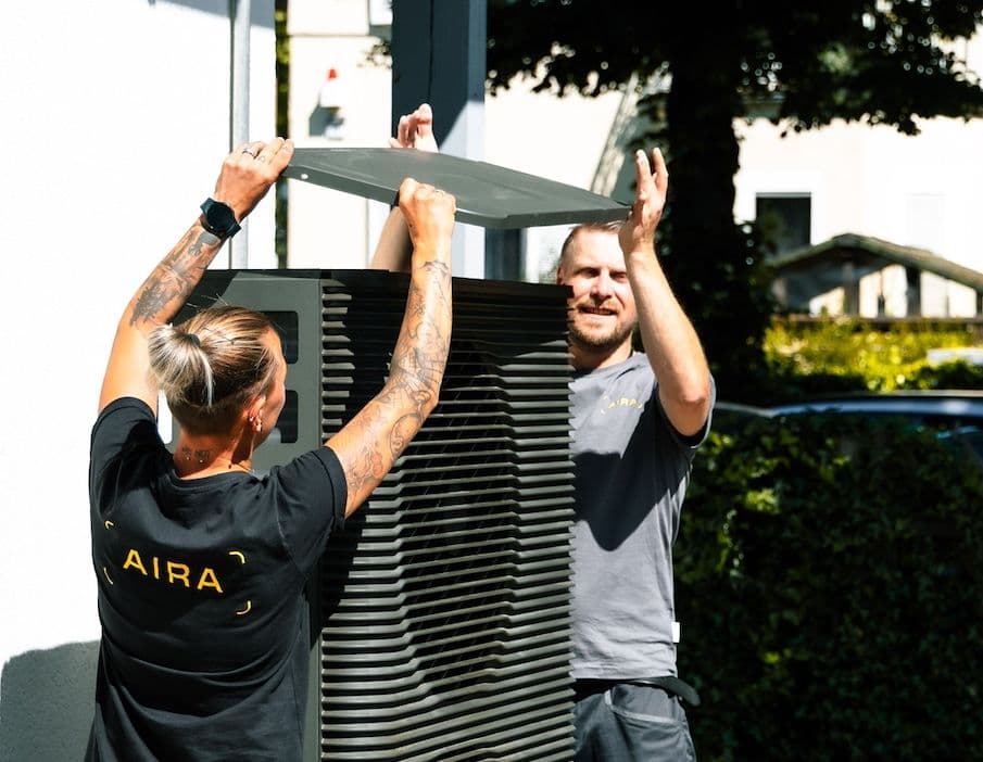 How long does it take to install a heat pump?